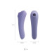 Satisfyer Dual Pleasure Vakum Dalgası Klitoral Vibratör, silikon, mor, 17.9 cm